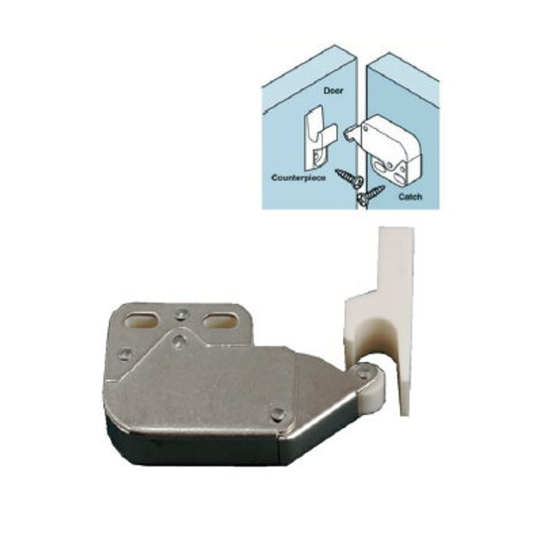 Latch Mini Touch Zinc Pre Packed