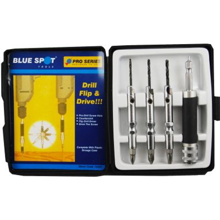 4Pc Drill Driver Set Pre Packed