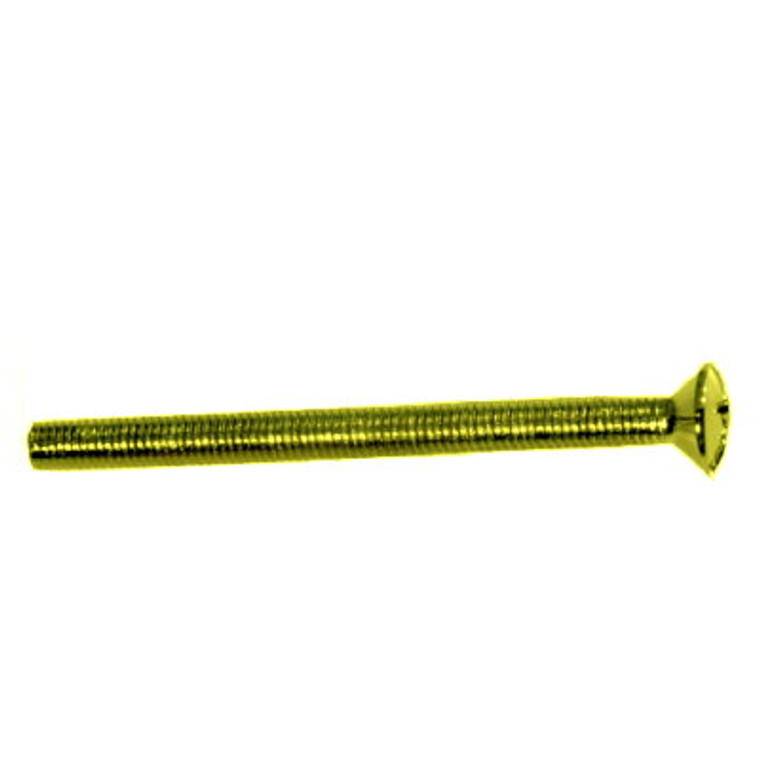 Elec Screw Brass 50mm X4 Pre Packed