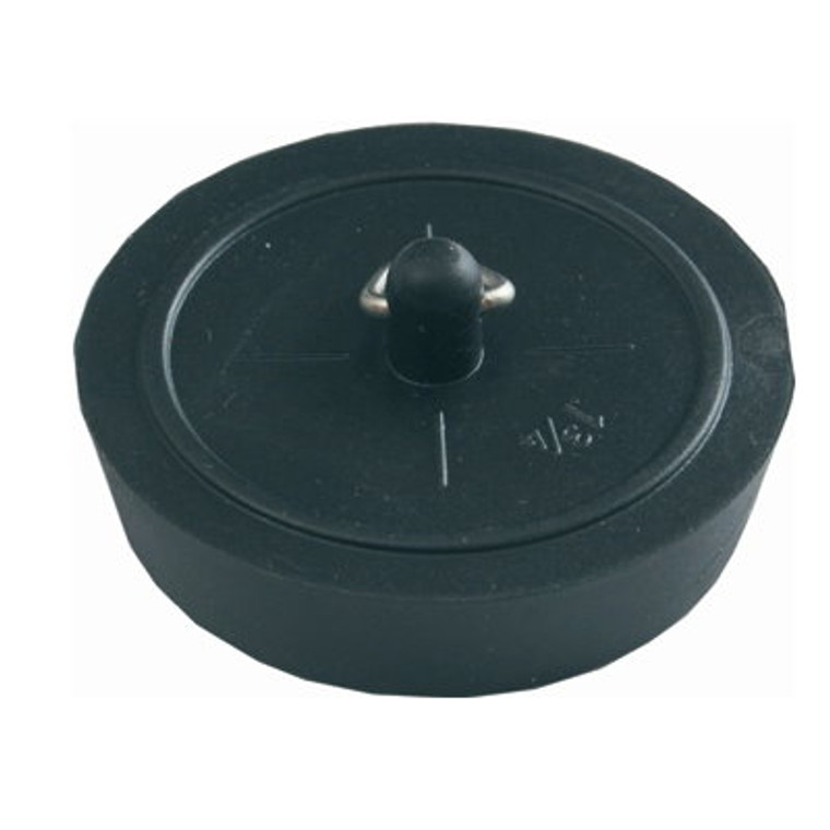 Basin Plug Black 38mm Pre Packed