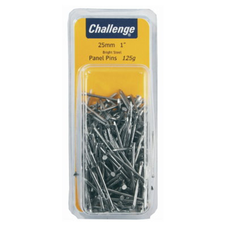 Chall Panel Pins 25mm Pre Packed (12)