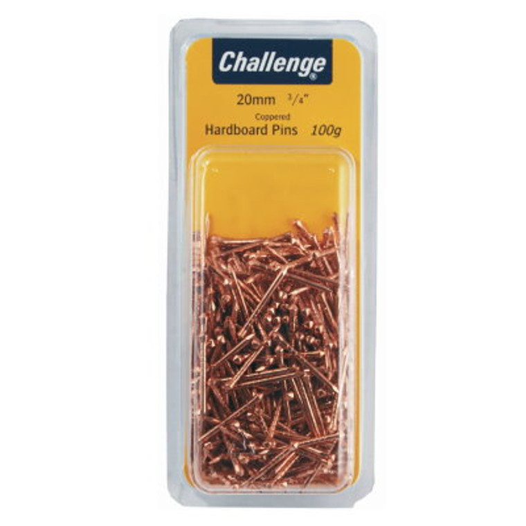 Chall H/Dboard Pins 20mm Pre Packed (12)