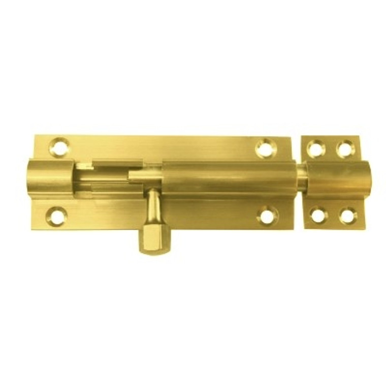 Barrelbolt H/D Brass Str 150mm