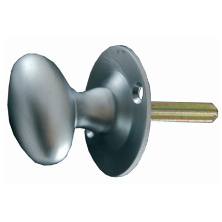 Rack Bolt Knob Key Satin Pre Packed