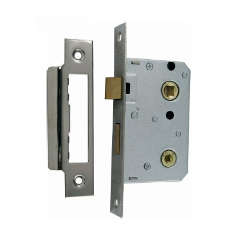 Bath Lock Abl 2L Brass 75mm Pre Packed