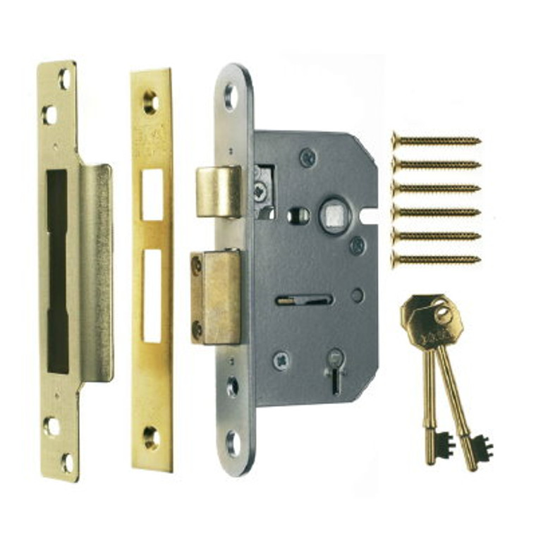 Era Sashlock Viscount 75mm Brass Pre Packed