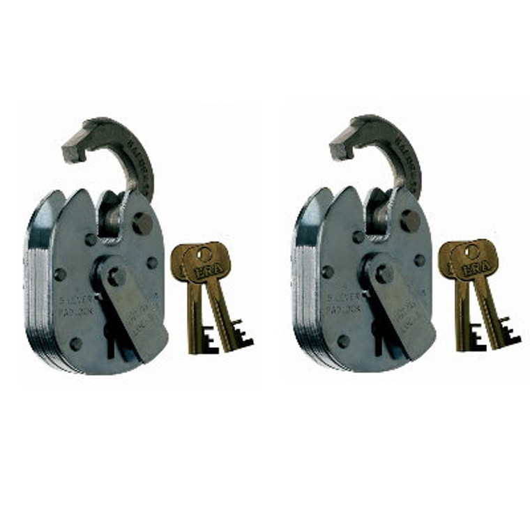 Era Padlock C/S 5L 63mm Keyed-Alike (Bx)