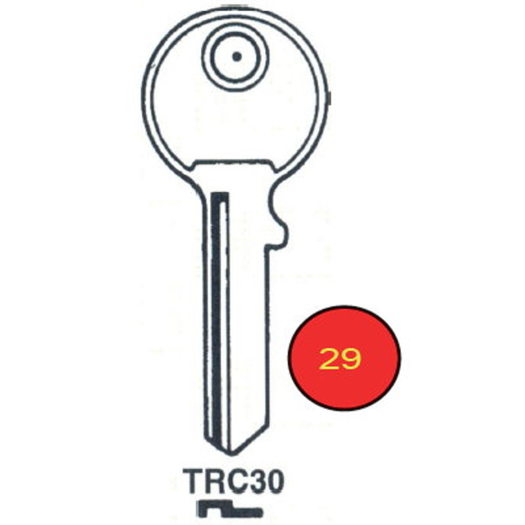 K/B P/Lock T/C Trc30 (Tl6) / Tr3R 32mm X10