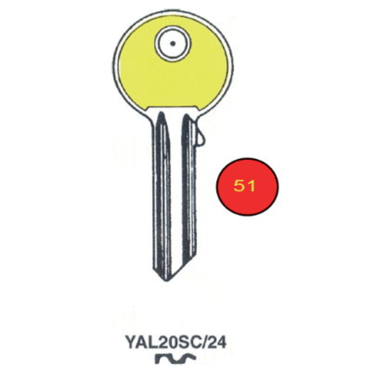 K/B Yellow Yal20Sc/24 (1A Sec) X10