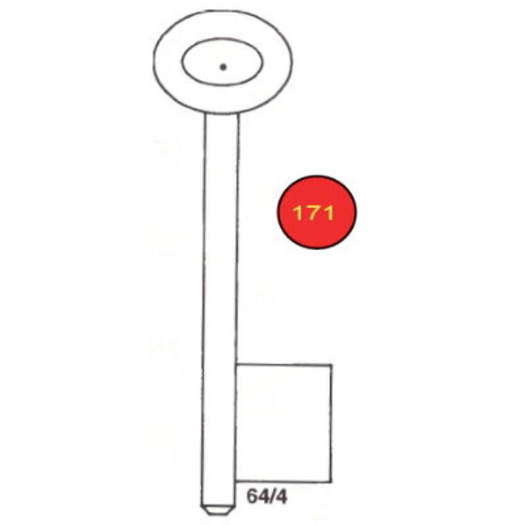 K/B Safe Pin 64/4 Ser X10