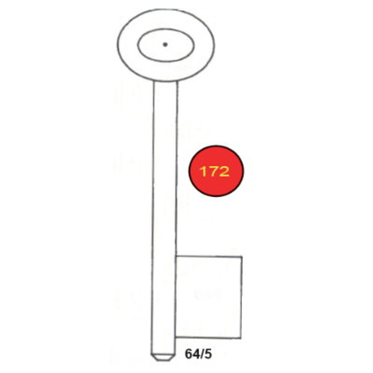 K/B Safe Pin 64/5 Ser X10