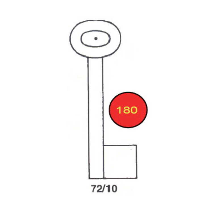 K/B Cabinet Pipe 72/10 Ser X10