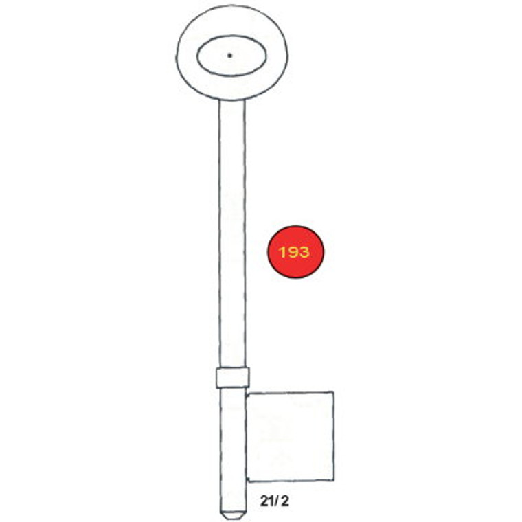 K/B Rim 21/2 Large Bit X10