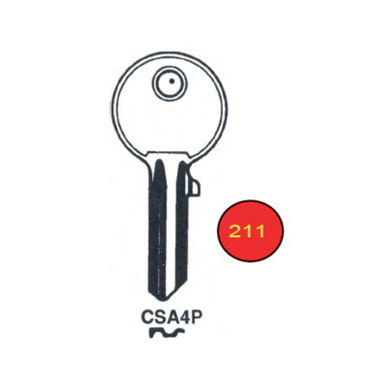 K/B P/Lock Cisa Csa4P 4Pin 30mm X10