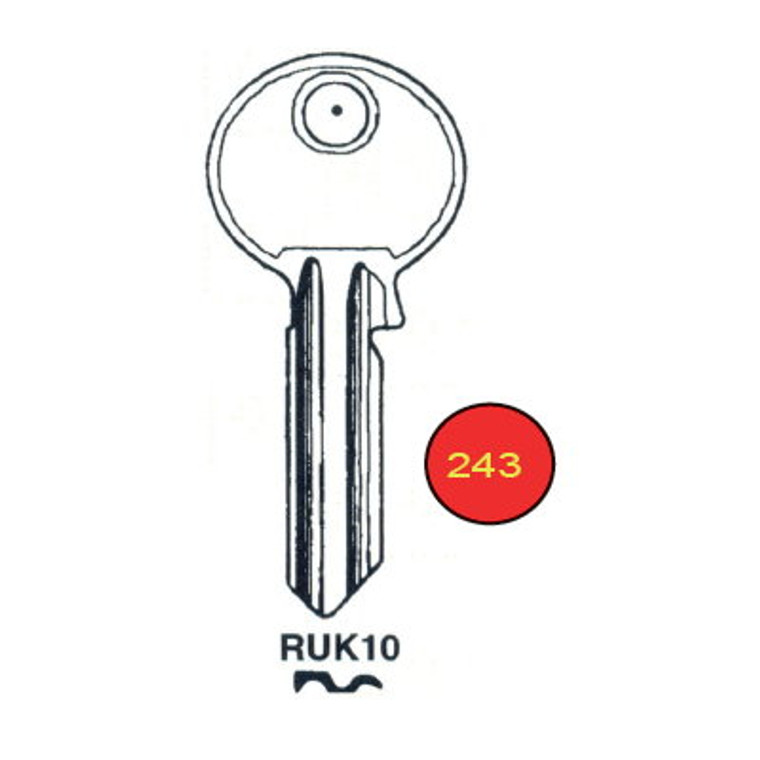 K/B Cyl Ruko Ruk10 5Pin X10