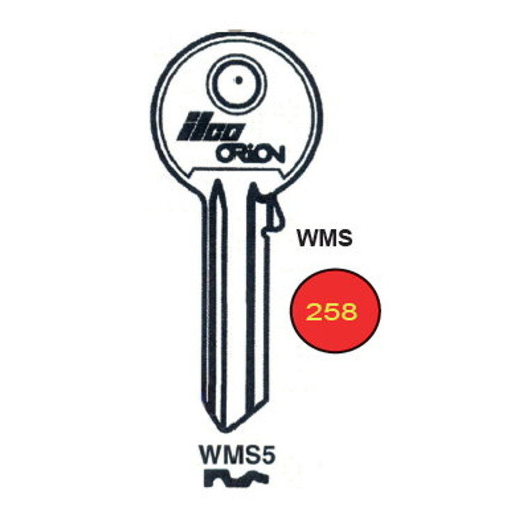 K/B Cyl Wms Wms5 5Pin Pvc Door X10