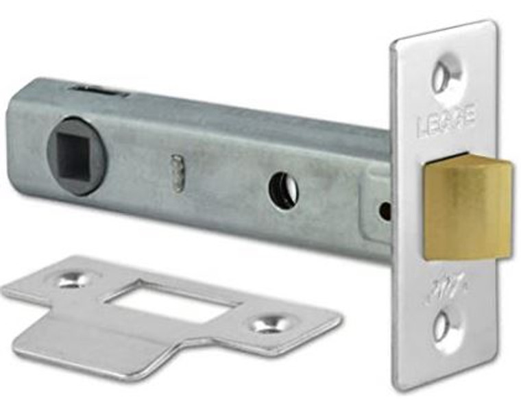 Tubular Latch Legge Satin 75mm Pre Packed