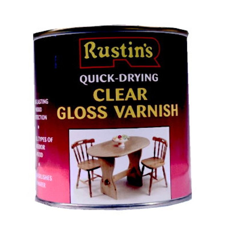 Quick Dry Varnish Gloss Clear 1Ltr
