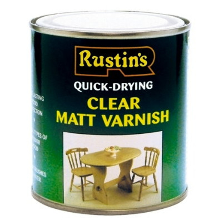 Quick Dry Varnish Matt Clear 1Ltr