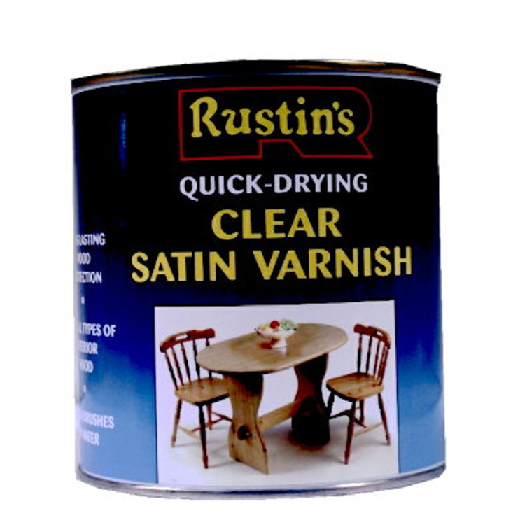 Quick Dry Varnish Satin Clear 2.5Ltr