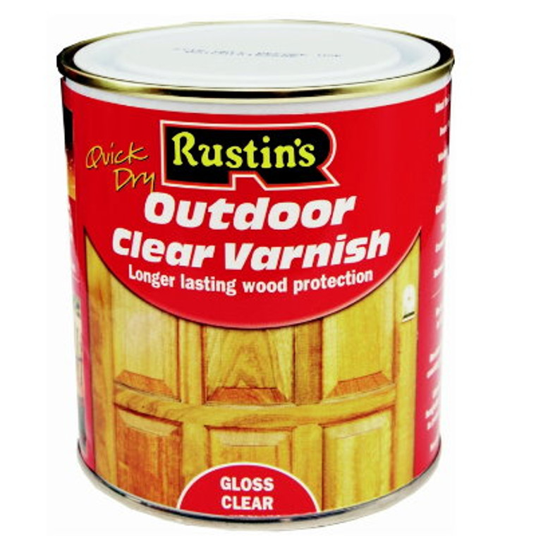 Outdoor Clear Varnish Gloss 250ml