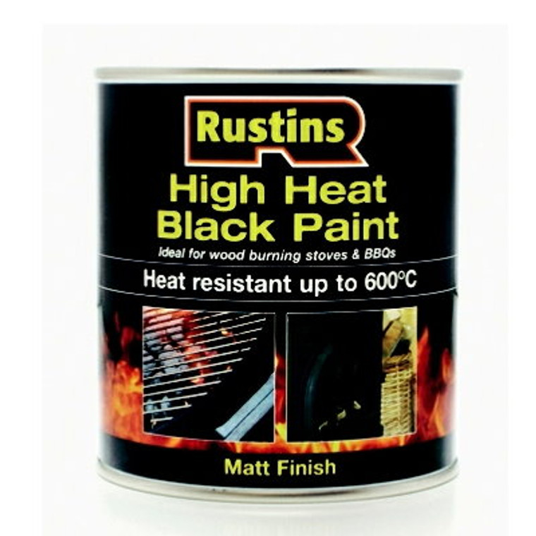 High Heat Black Paint 500ml