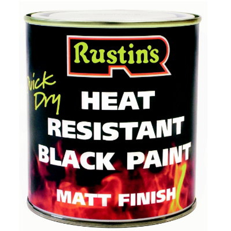 Heat Resistant Black Paint 250ml