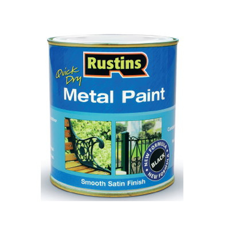 Metal Paint Black 500ml