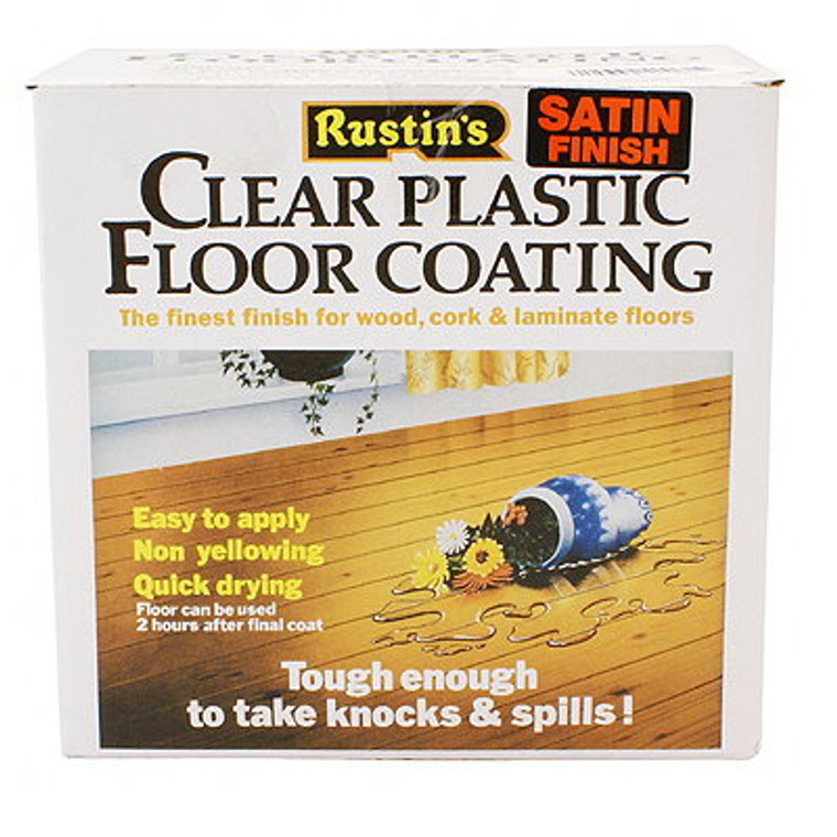 Plastic Floor Coating Satin 1Ltr