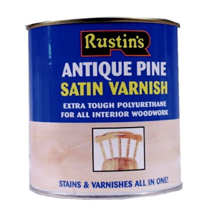 Poly Varnish Satin Pine 1Ltr