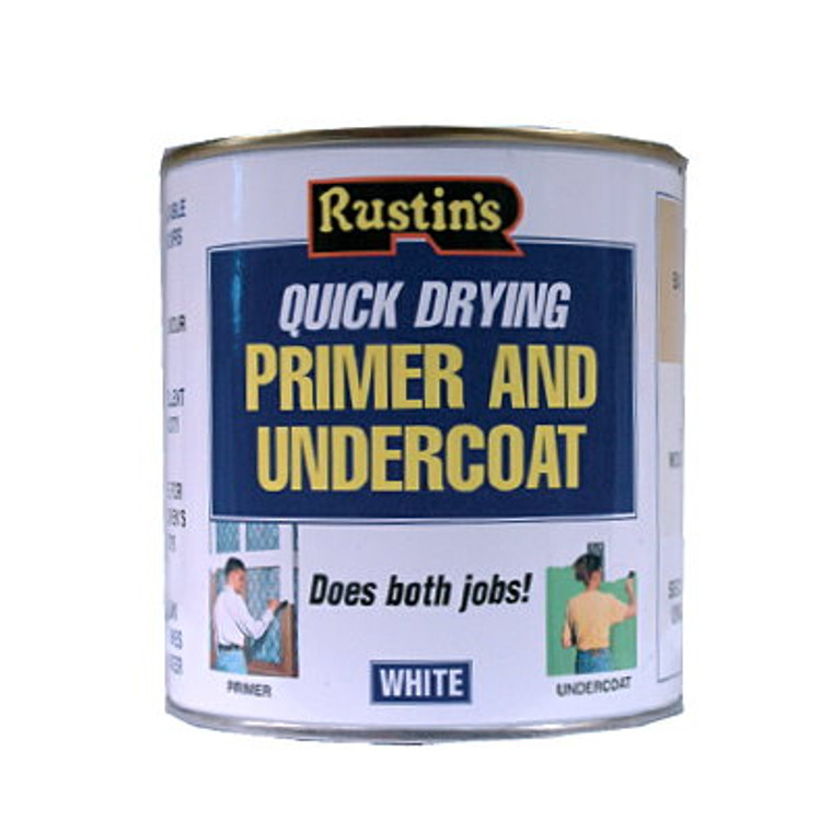 Q/Dry White Primer/Undercoat Q/Dry 1Ltr