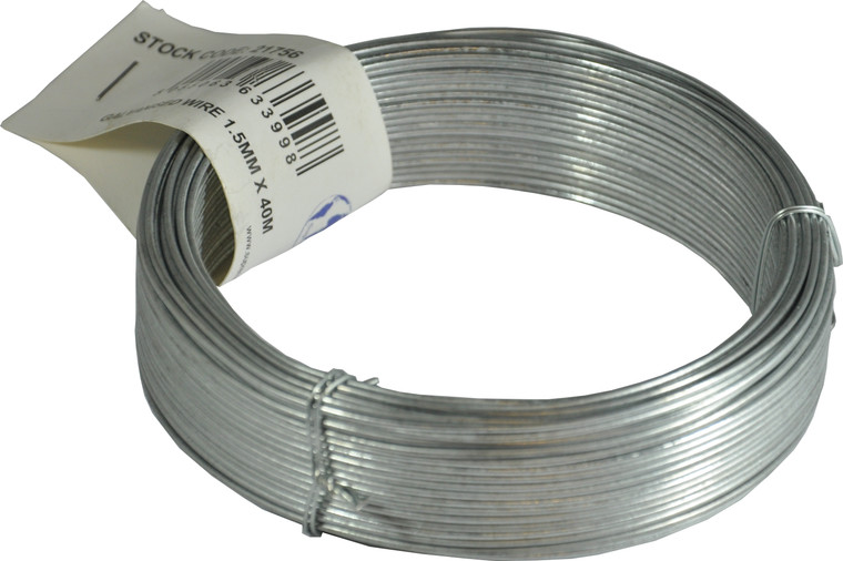 Galvanised Wire 1.5Mm X 40M