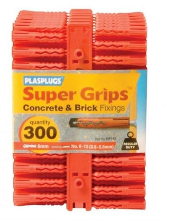 P/Plug Red Super Grip Plug Rp187 300S (X5)