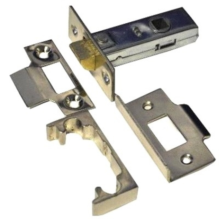 Rebated Tubular Latch Np 75mm Pre Packed