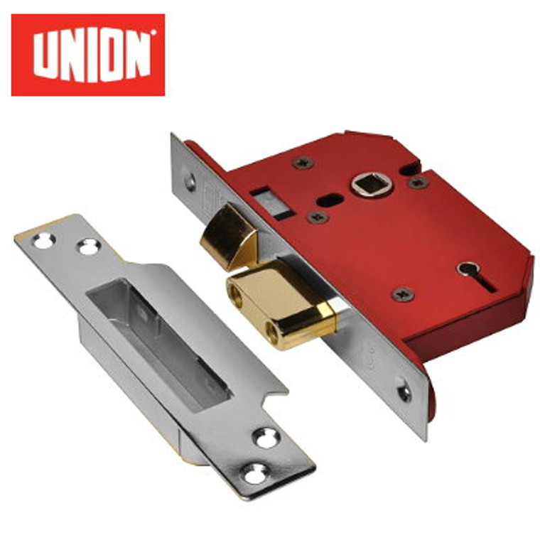 Union Strongbolt 5Lev Sashlock Satin 64mm