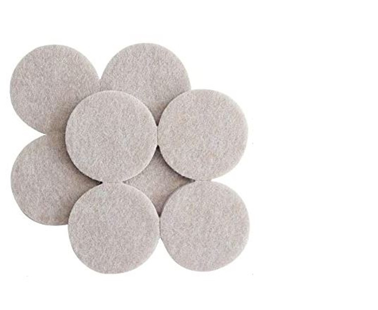 Supreme 25mm Round Felt Pad X 16 Pre Packed