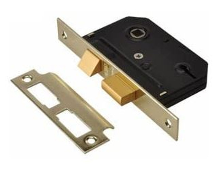 Union 3L Essentials Sashlock 65mm Brass Pre Packed-1670335544