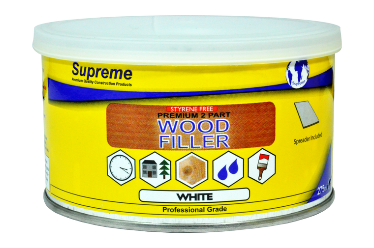 Supreme Pro 2 Part Wood Filler White 275ml