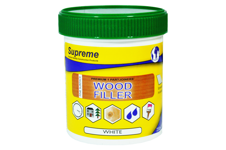 Supreme Wood Filler White 250ml