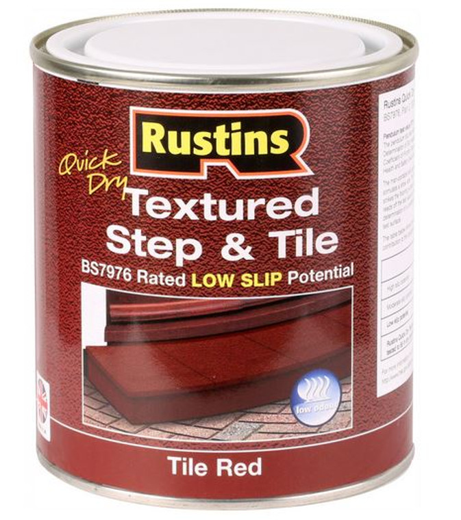 Textured Red Step And Tile Paint 1 Ltr