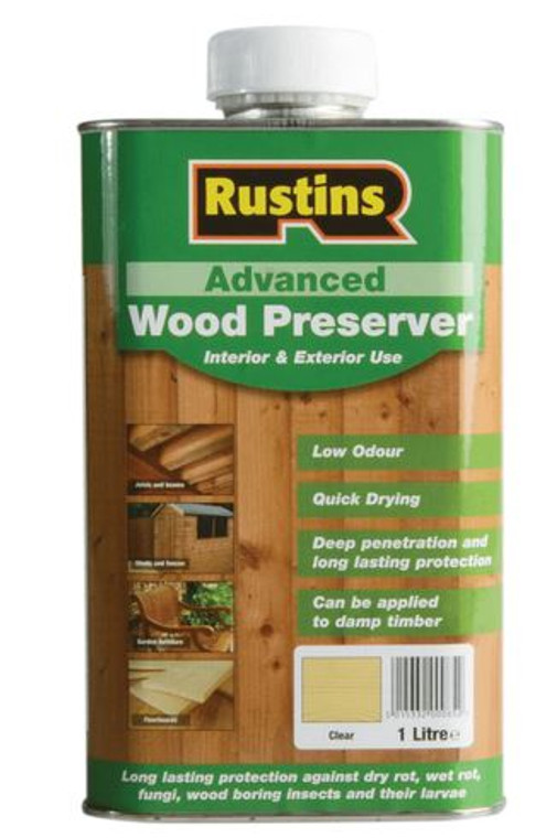 Advanced Wood Preserver 1Ltr Clear