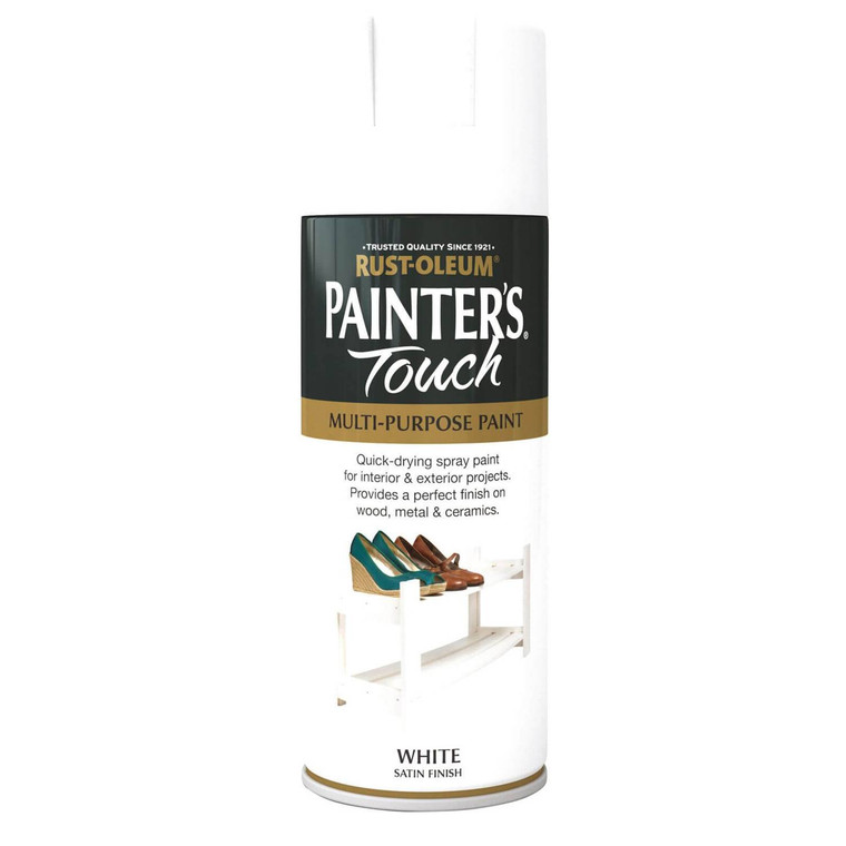Spray Paint Satin White 400ml