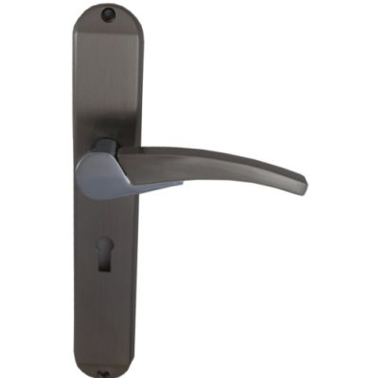 Mayfair Scroll Lock Handle Sn/Cp Mix