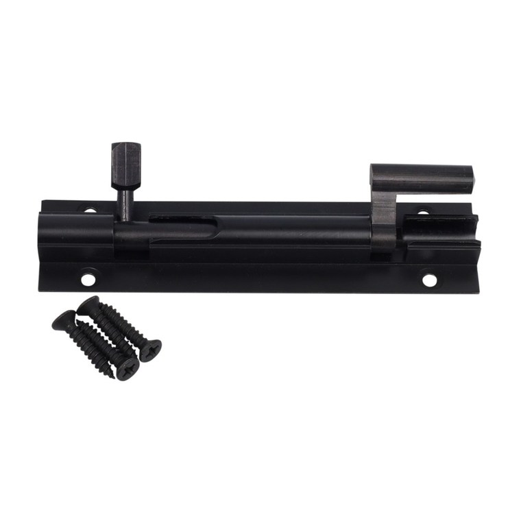 Barrelbolt Black Straight 50mm