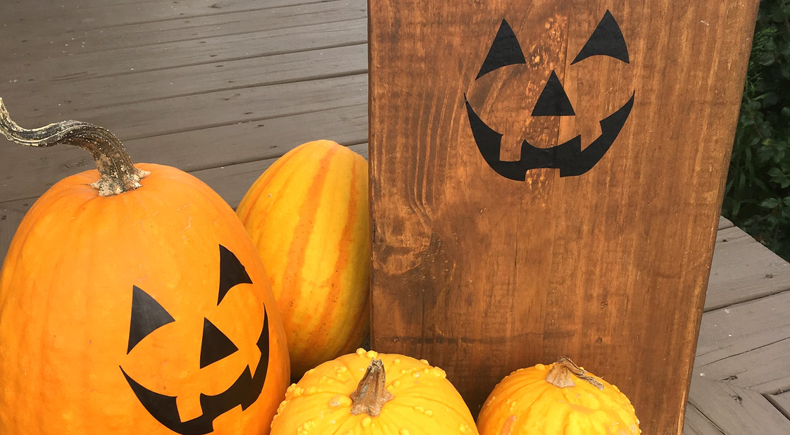 Jack-O’-Lantern decal project ideas