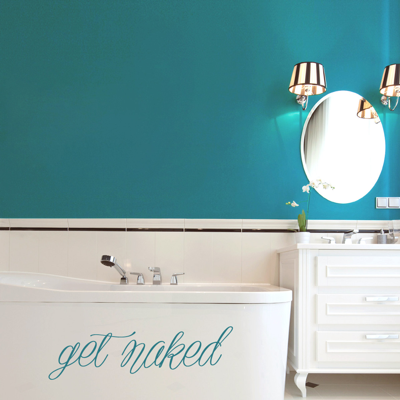 Get Naked Wall Decals Wall Decor Stickers