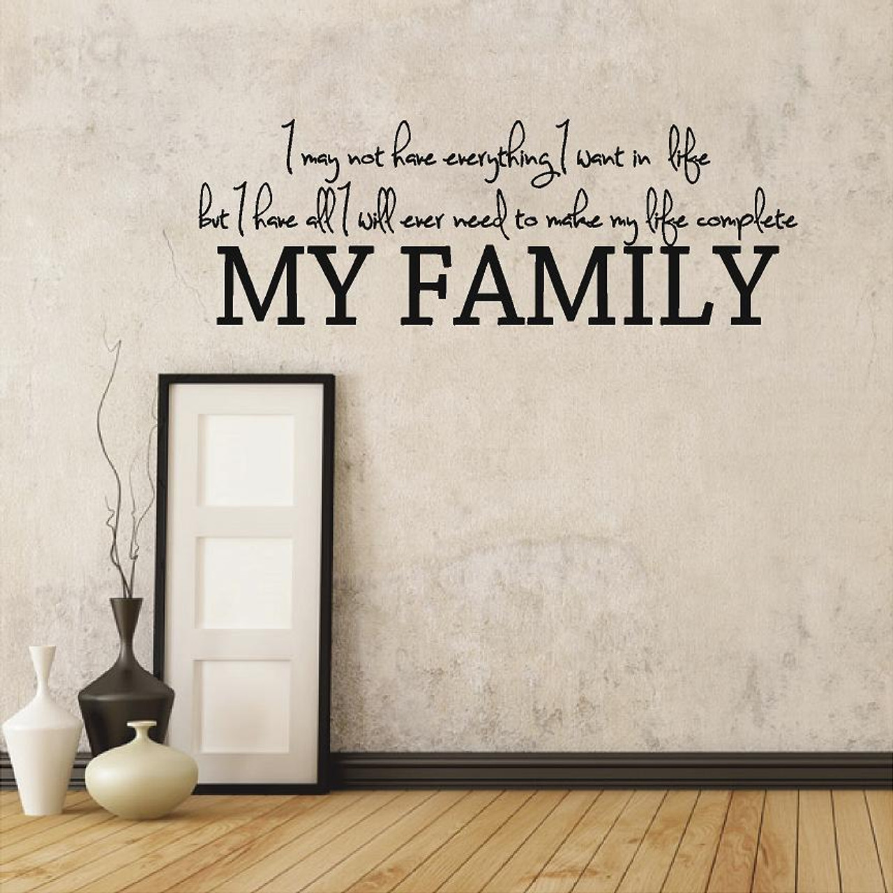 wood family sign wall decor