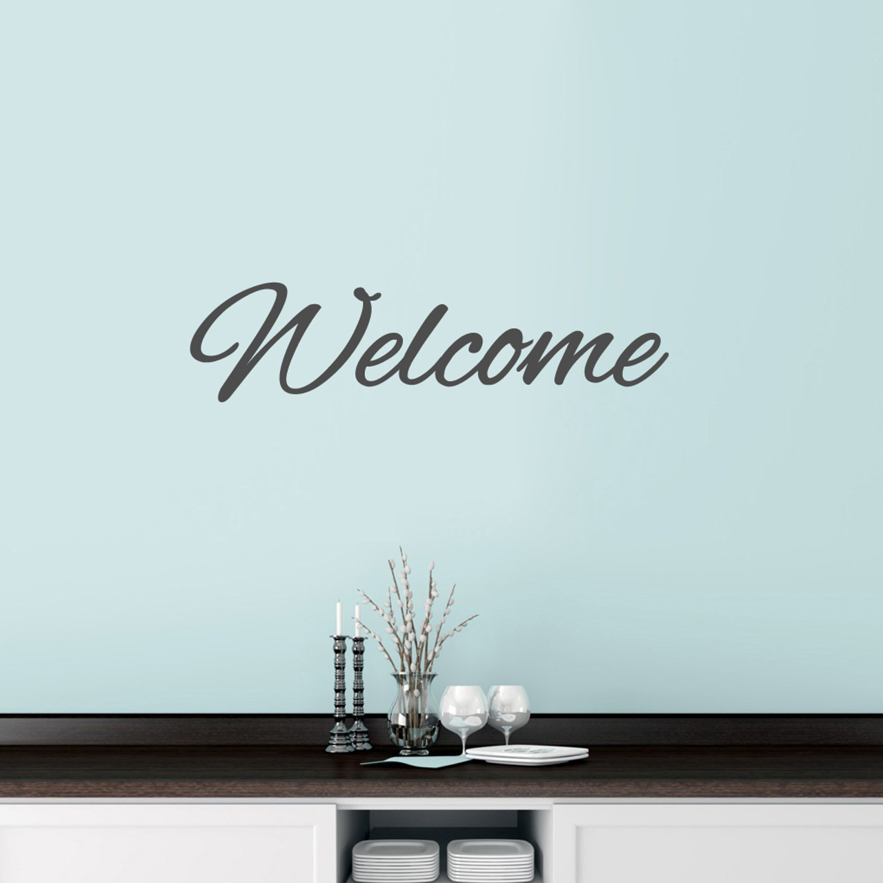 Welcome Entryway Wall Decals And Stickers