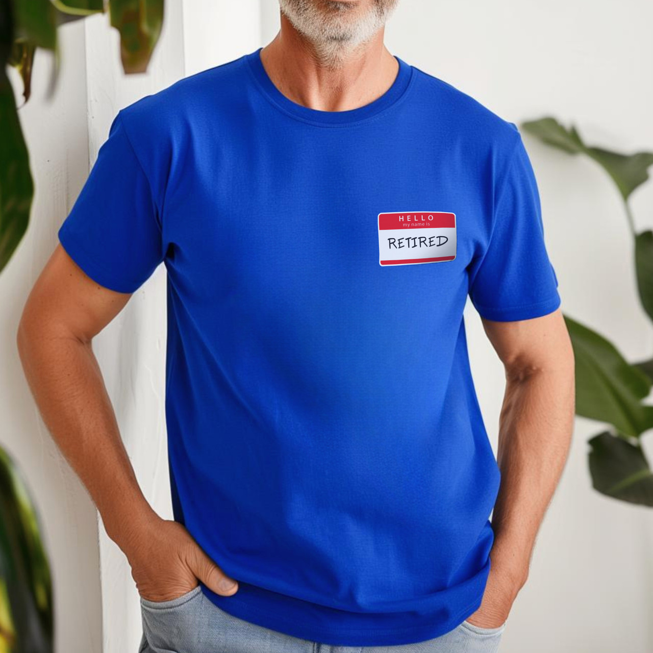 Custom Hello My Name Is Name Tag Basic Unisex T-Shirt - Sweetums