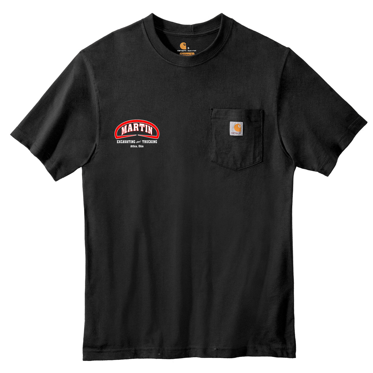Custom Carhartt ® Workwear Pocket Short Sleeve T-Shirt